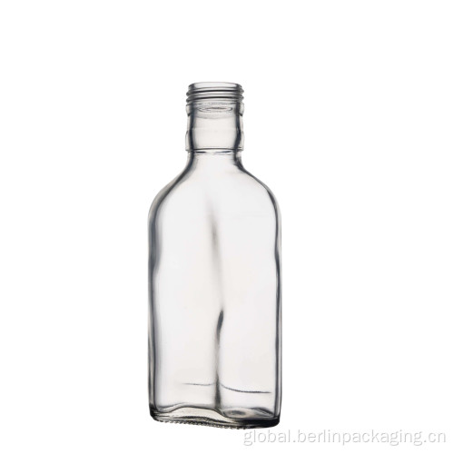 Flask for Whiskey Decanter Clear Glass Flask Bottles Supplier